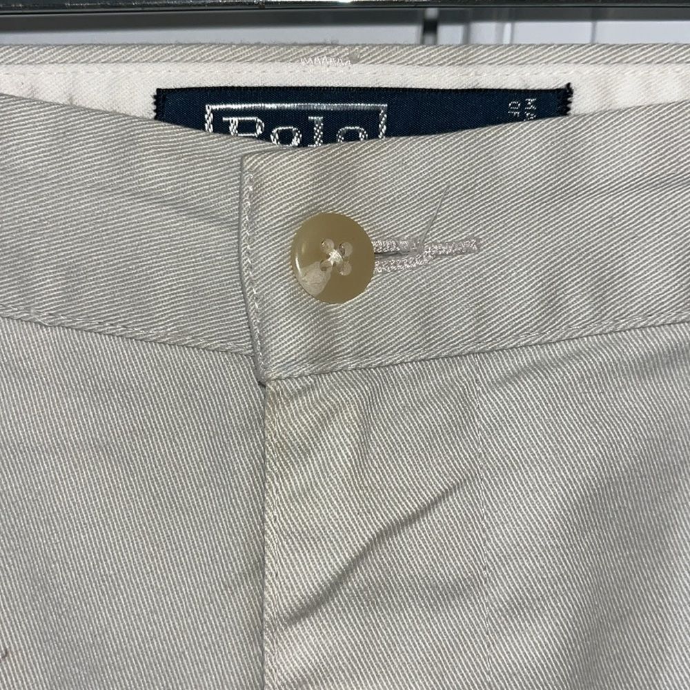Tan Beige Polo Ralph Lauren Chino w/tag casual Casual summer pants 38 x 28” - Picture 9 of 11